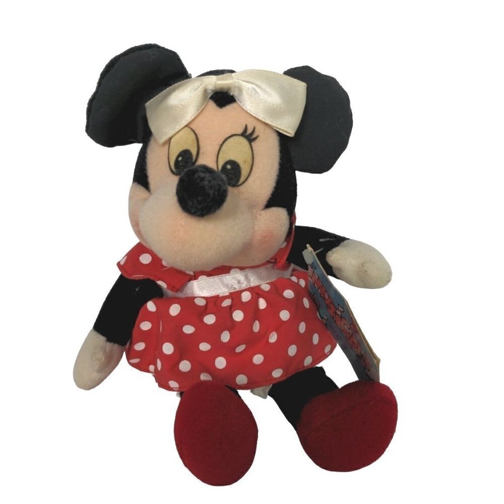 Vintage 1985 Disney Applause Minnie Mouse Plush Music Box